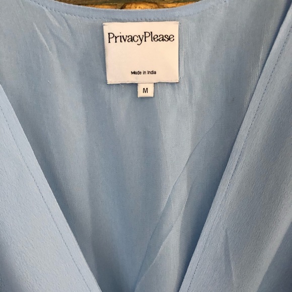 Public Desire Blue Wrap Dress - Picture 9 of 13